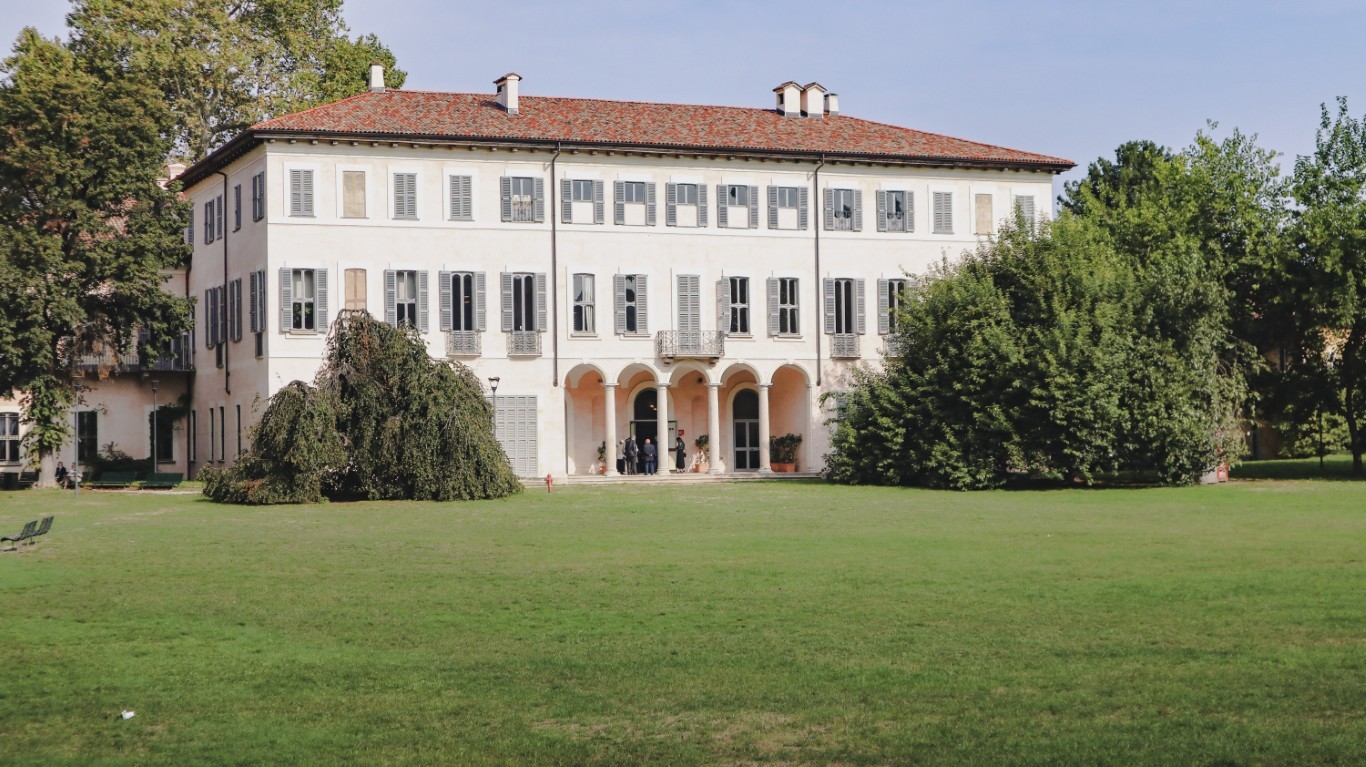 Villa litta palace milan italy